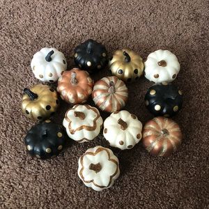 Plastic pumpkin Halloween decor